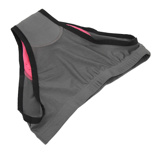 Quick Dry 3D polstrede sykkelundertøy for kvinner til sykkelshorts, mørkegrå XL