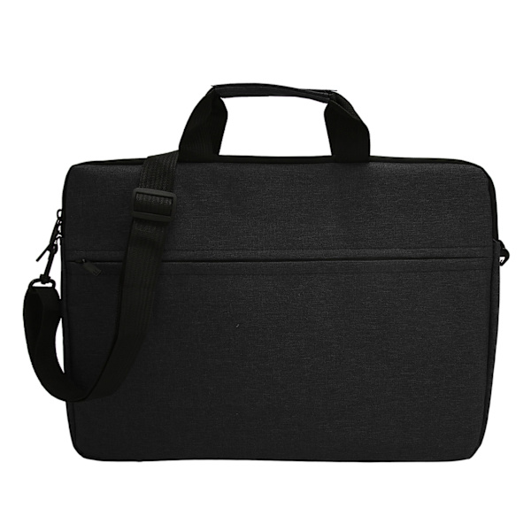 15,6 tums Laptopfodral Vattentätt Polyester Laptopväska Bärbar Notebook Skyddande Väska för Resa Affärsresa Svart