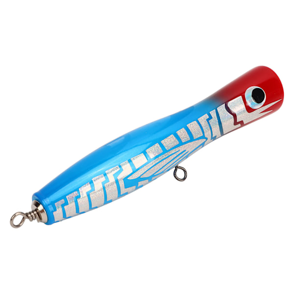 Houkutteleva heijastava Basswood Popper -uistin - 7.1in 3oz