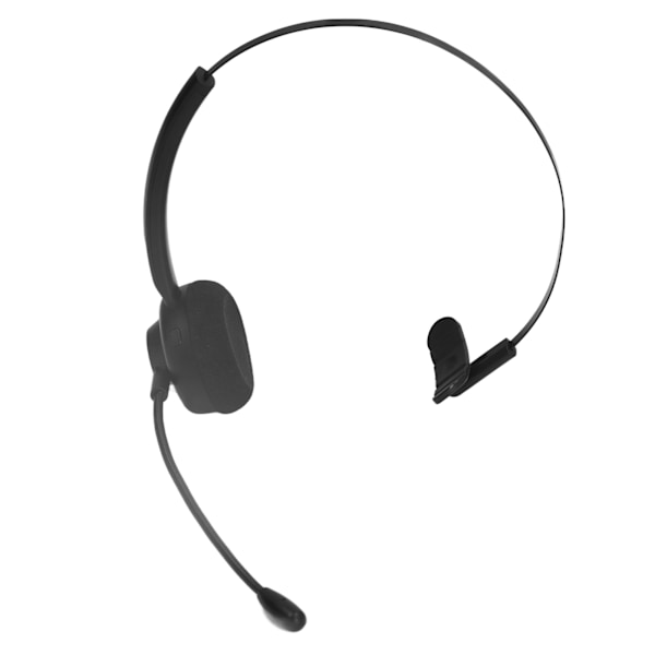 Bluetooth 5.1 Headset Multifunktionelt Enkelt Øre Støjreducerende Mic Trådløst Headset til Call Center Online Klasse