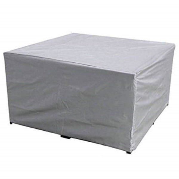 Rektangulärt cover till trädgårdsmöbler, vattentät polyester, dammtät, anti-UV, för trädgårdsstol eller bord (mått: 90*90*40cm)