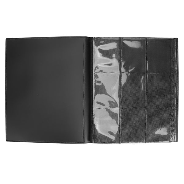 9 Lomme Trading Card Album - Svart