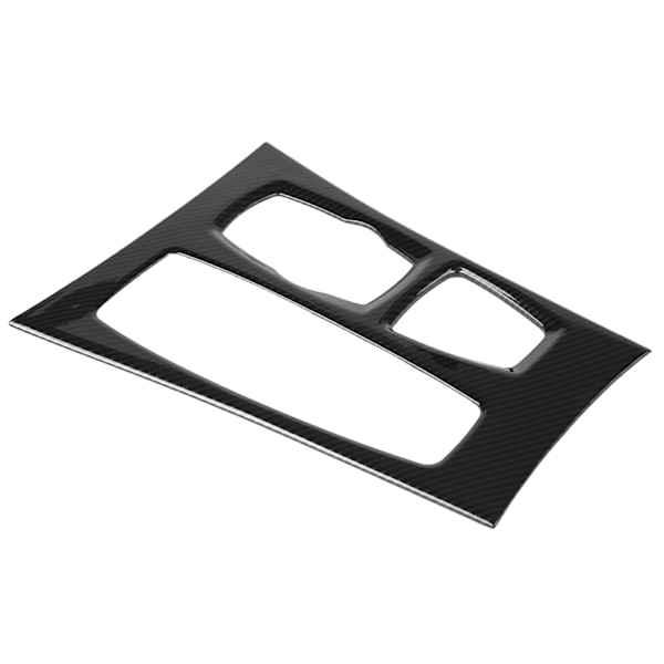 Kolfiber Center Console Växellåda Panel Kåpa Trim för X5 X6 E70 E71 2010-2013