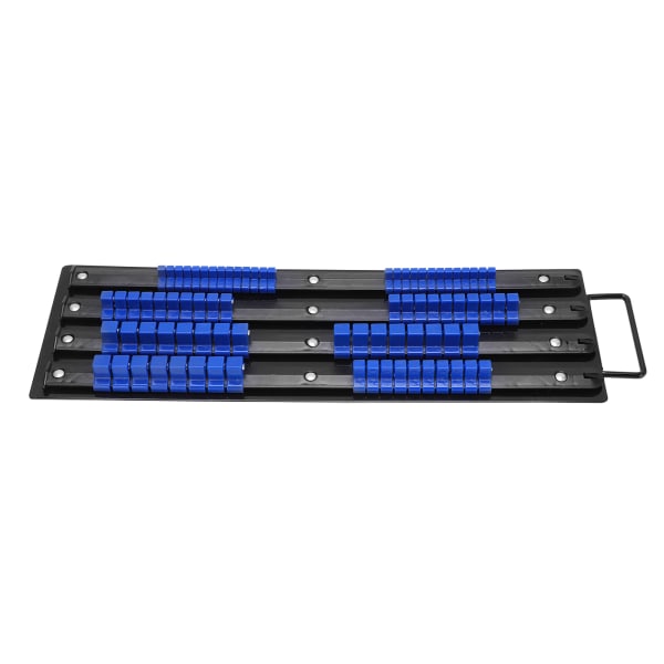 Socket Organizer Tray - 80 st, Multipurpose ABS, 1/4in 3/8in 1/2in, Auto Repair Tools