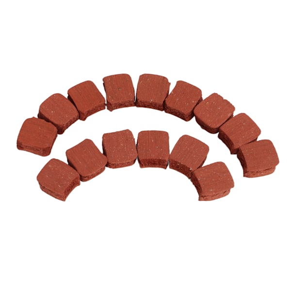 15 stk Motoriserte Sykkelmotor Clutch Pads 15 stk Kvadratisk Form Passer Til 49cc Til 80cc Motoriserte Sykkelmotor