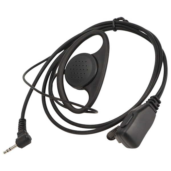 Walkie Talkie Ørestykke Elektropletteringsproces 1 Pin 2,5 mm To-vejs Radio Headset til Motorola Walkie Talkie 2 stk. Sæt