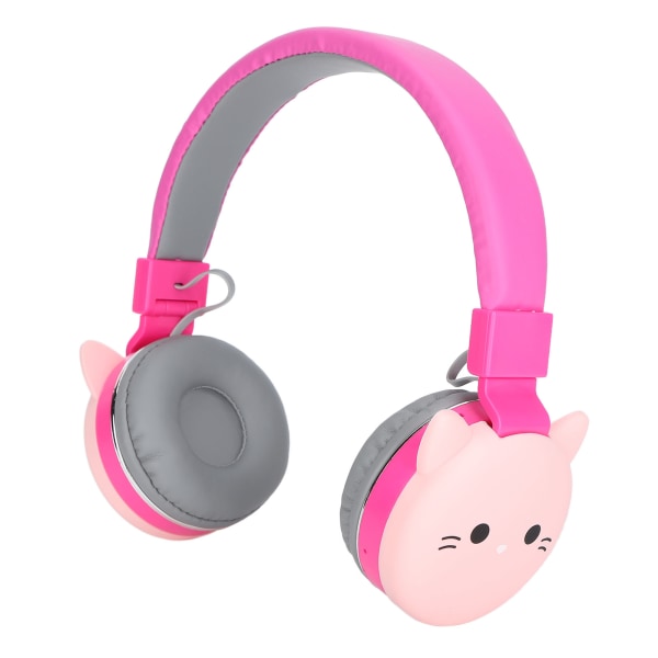 Barnehodesett Cute Animals Bluetooth 5.0 Barnehodetelefoner med mikrofon for ChildrenKitty