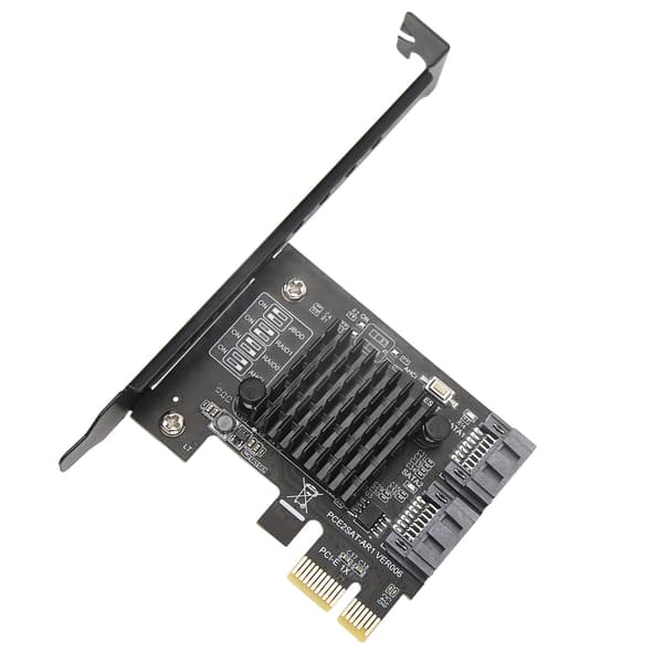 PCIE til SATA3.0 Udvidelseskort 2 Porte 6Gbps Højhastighed Multifunktion Support PCIE SATAIII RAID Controller Kort til WIN7 8 10 11