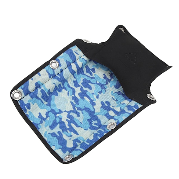 Scuba Diving Backplate Pute - OMS & HOLLIS Camo Blå