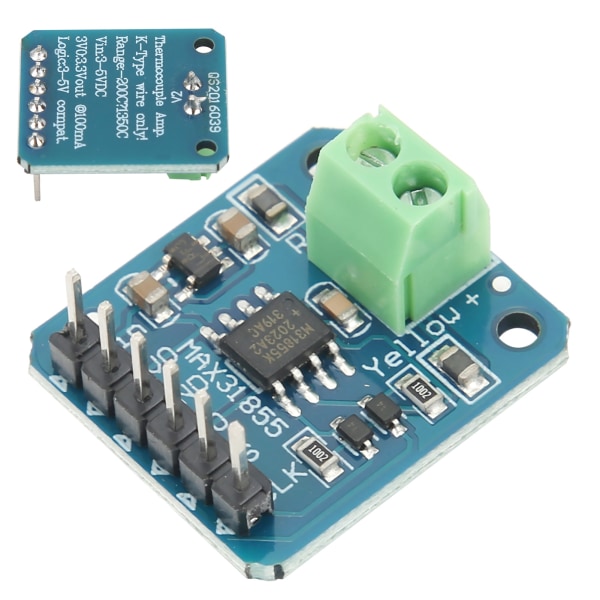 Termoelements Temperaturfølermodul SPI Digital Udgang MAX31855 -200℃ til +1350℃