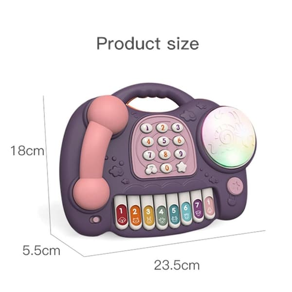 [SZ]Musical Toy, Simulation Phone, Early Learning Toy, KLB