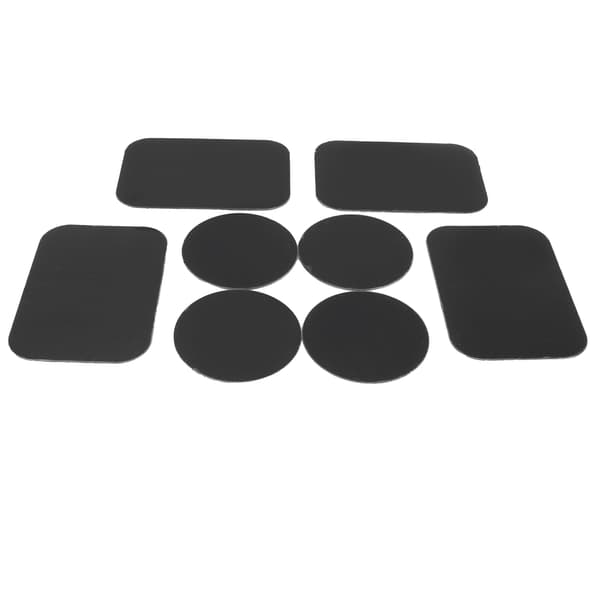 Metalplader til Magnetisk Bilstativ - 8 Pak