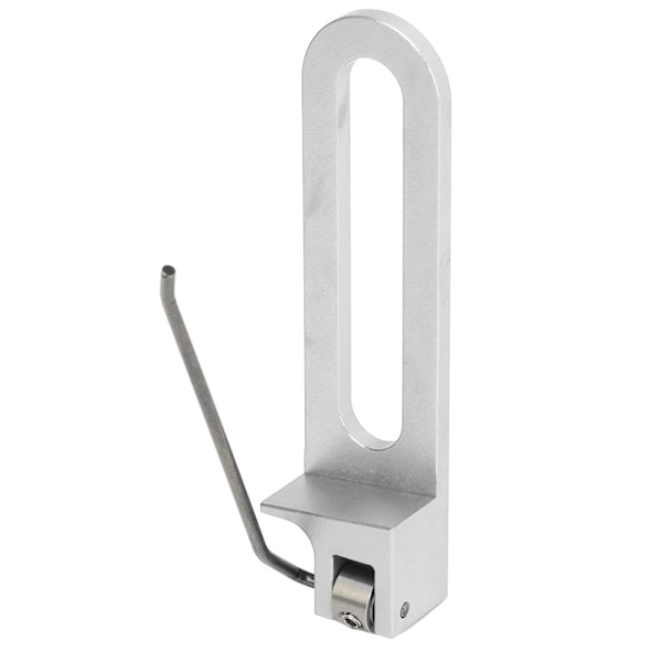 Recurve magnetiska pilstöd - aluminiumlegering, träning för bågskytte utomhus, jakt - silver