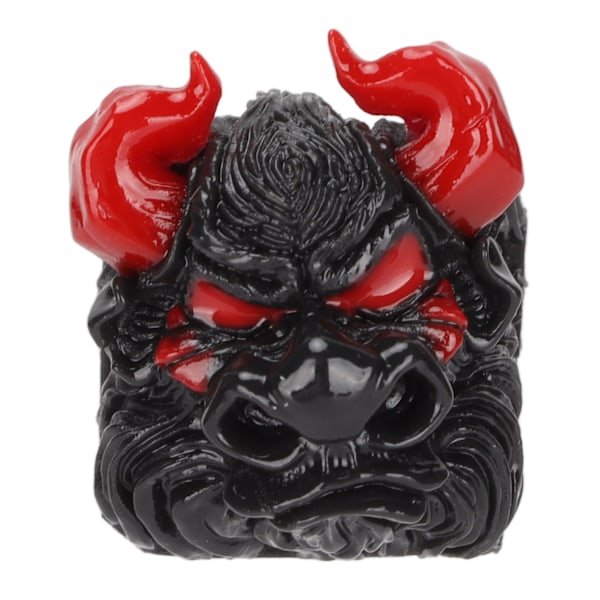 Handgraverad Harts Keycap Oxhuvud Harts Keycap Form Värmebeständig Artisan Keycap för Universal Mekaniskt Tangentbord Typ B