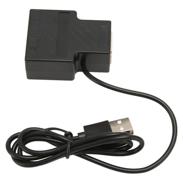 RJ45 Splitter Adapter 1 til 2 100Mbps Plug and Play Ethernet Splitter Stik LAN Netværksforbindelse til Cat5 Cat5e Cat6 Cat7 Cat8