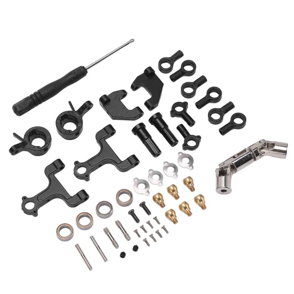 RC Front Upper Lower Swing Arm Kit with Drive Shaft for WPL D12 D42 D-Series Remote Control Car