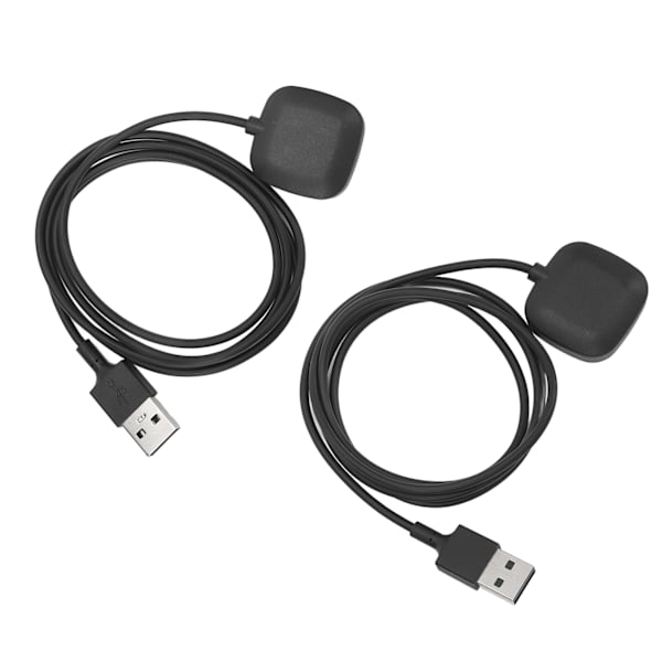 Langaton latausasema Fitbit Versa 3 ja Sense - 2-pakkauksessa
