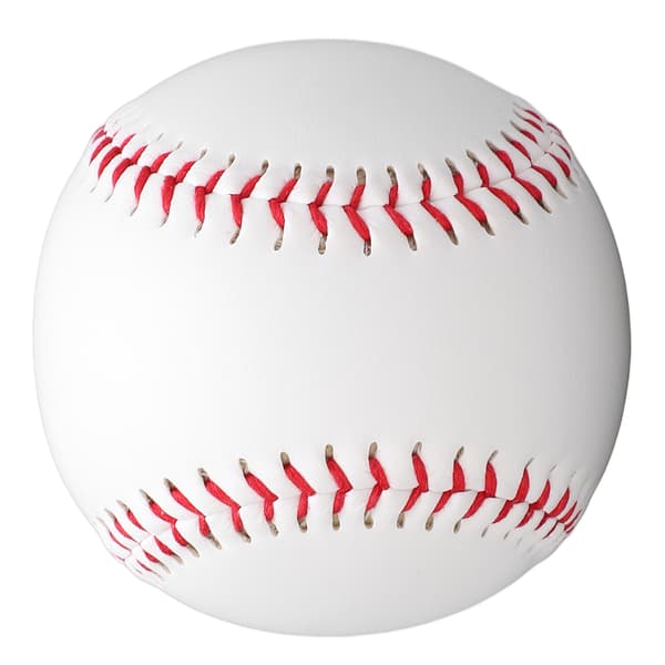Standard 9 tommer håndlavede basebolde Gummi indre blød baseball 7,2 cm softball træningsbold