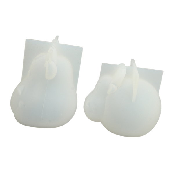 3D Cow Silicone Mould - Animal Cattle Epoxy DIY Silikonform