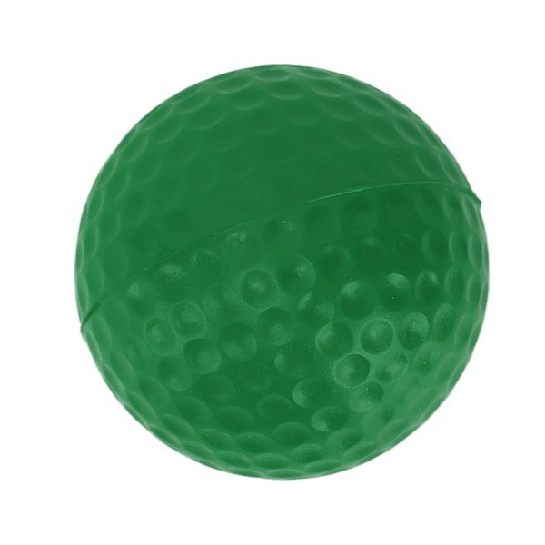 42,5 mm PU-skumgolfbollar Stark flexibilitet Utomhusgolfövningsboll för sport FitnessGrön