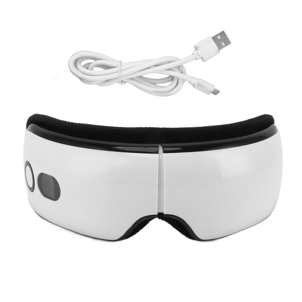 Bluetooth Music Eye Massager - 6 tilaa, ladattava, rentouttava silmänhoito