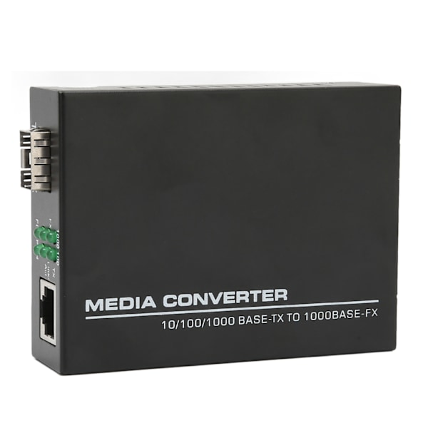 Mediaomvandlare Gigabit SFP till RJ45 10 100 1000Base TX till 1000Base FX Multimode Fiber till Ethernet Mediaomvandlare