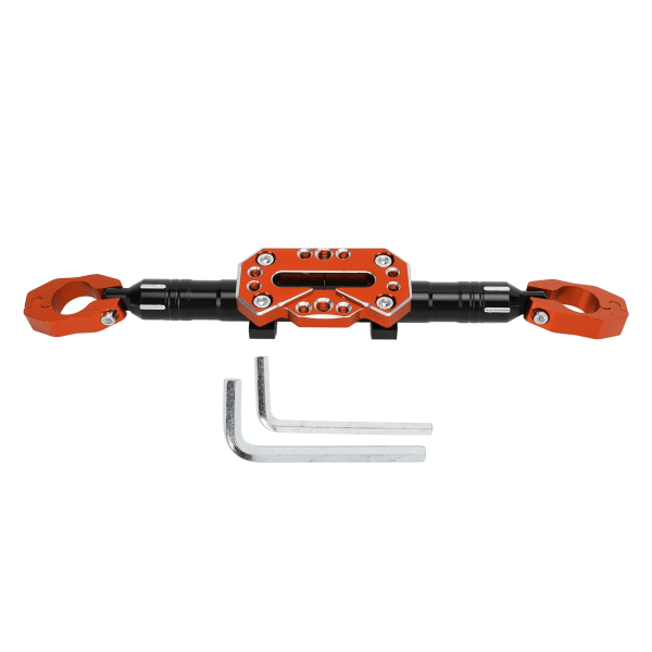 Motorcykel Multi-Function Förlängningsstav CNC Teknologi Stabil Enkel Installation Styretryck Förlängningsstav Orange
