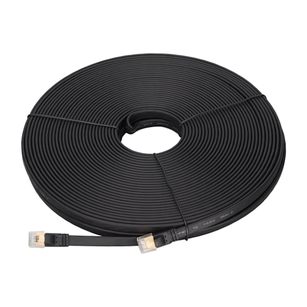 Cat8 Ethernet-kaapeli 40 Gbps siirtonopeudella, 2000 MHz, nopea internet-kaapeli PC:lle, reitittimelle, PS5:lle, PS3:lle, 30 m