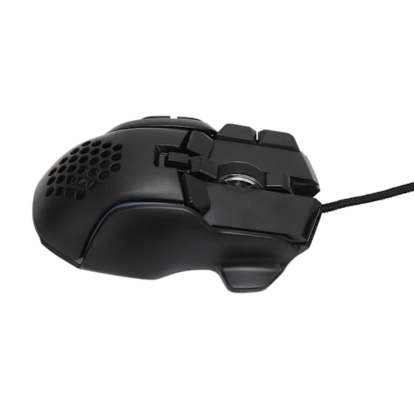 RGB Gaming Mus 12800 DPI Optisk Trådløs med 10 Programmerbare Knapper 13 Baggrundsbelysningstilstande Mekanisk Mus