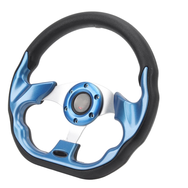 Yleiskäyttöinen 6-reikäinen 12,5" golfkärryn ohjauspyörän vaihto E-Z-GO TXT & RXV (sininen)