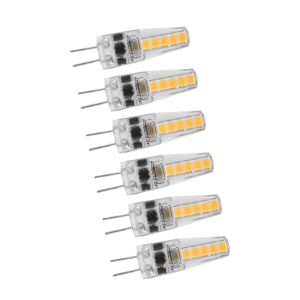 G4 LED-lampor 2W Dimbara Varmvit 3000K (10-pack)