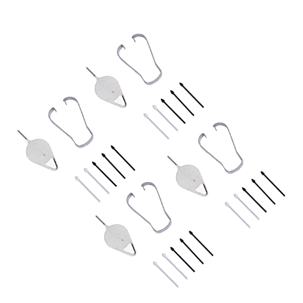 4 Sett Styluspenn-spisser Erstatning for Galaxy Tab S6 Lite 10.4in P610 P615 Slitasje-resistent Enkel Installasjon Tablettpenn-spiss