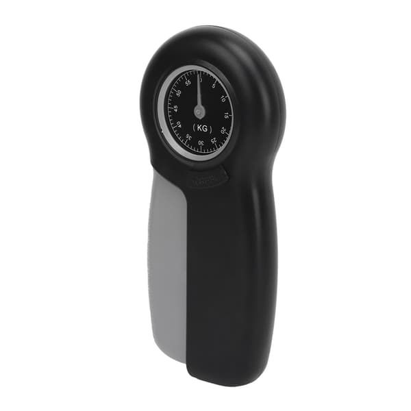 Håndgrebsstyrke Tester Hånddynamometer Ergonomisk Grebsstyrke Måleapparat Grebsdynamometer Mørkegrå