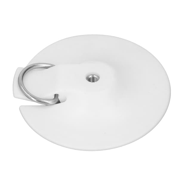 Surfbräda Kamerafäste Bas med D-Ring PVC Stabil Surfbräda Kamera Bas Hållare Stativ Fast Konsol för Utomhussporter Vit