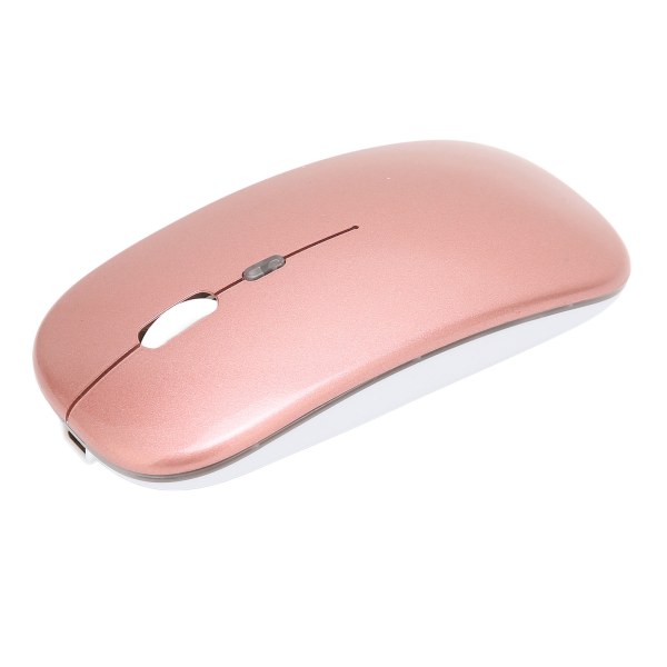 LED 2,4GHz trådløs mus Justerbar DPI USB-opladning Anti Fingerprint Silent Mouse Wireless til LaptopRose Gold