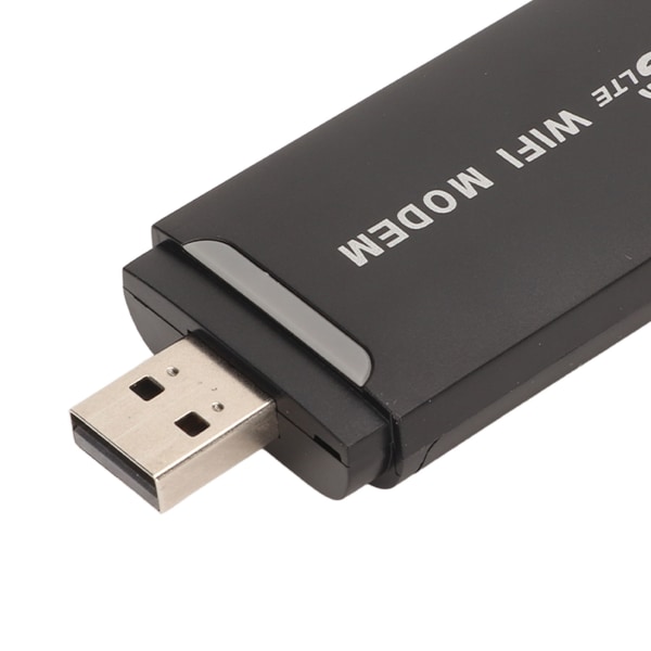 Kannettava 4G LTE USB WiFi -reititin - 150 Mbps, tukee 10 käyttäjää - musta