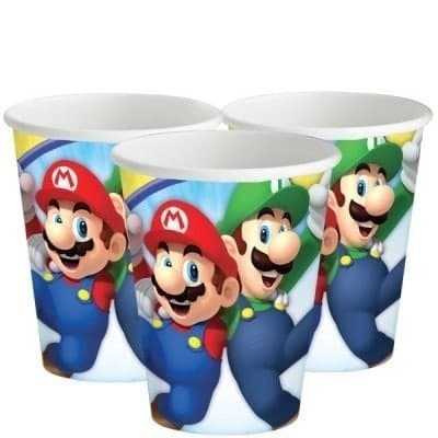 Papirkopper Super Mario 8-pak 3100 papper