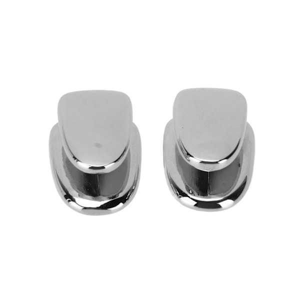 2 stk Bilkrok Mini Henger Sinklegering Multifunksjonell Oppbevaringsholder for Handlepose Nøkkel USB-kabel Hodetelefoner Sølv