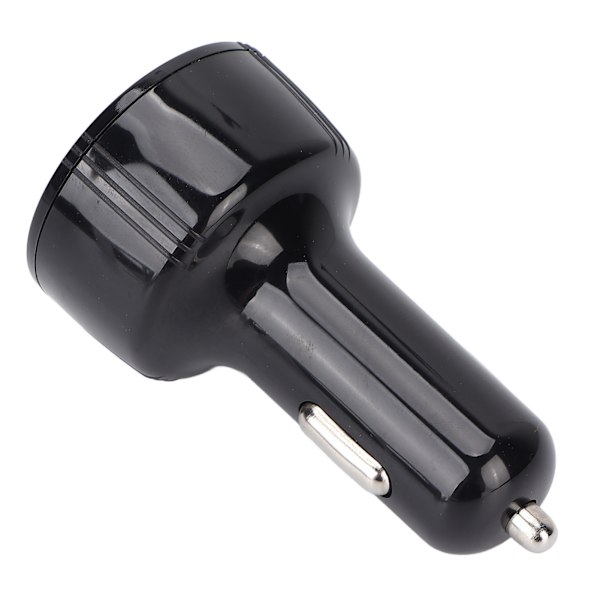 Billaddare 1 in 4 USB Ut QC3.0 Brandsäker Multiskydd Plug and Play Universal 12‑32V Svart