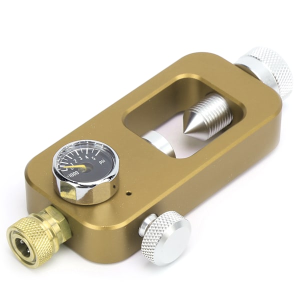 DIDEEP Sukellusadapteri sukellusvarusteille Suuri pullo pieneen pulloon 8MM painemittari 0,5L 1LKultainen