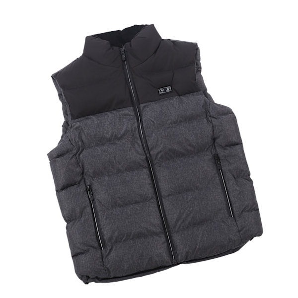 Mukava kevyt sähkölämmitteinen liivi - 15 vyöhykettä Dual Control Digital Switch - Turvallinen lämmitetty takki (3XL)