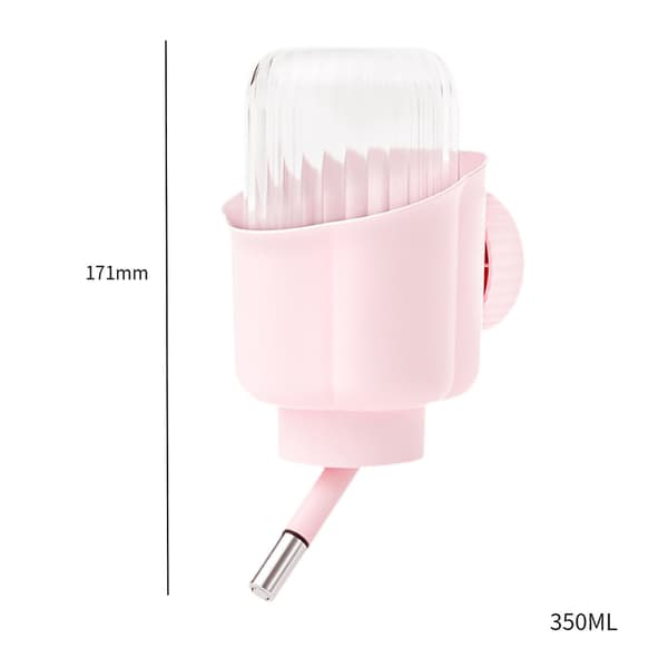 Automatisk Kaninvanddrikker Foder Vanddispenser til Vagtel Kylling Hamster 350ml (LGL)