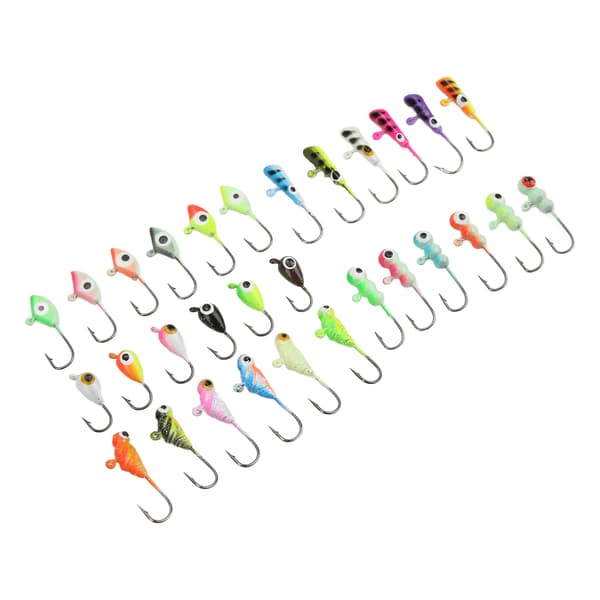 Vinterfiske Lokkemiddel Jigger Kunstig Mini Isfiskekroker Lite Hode Jig Bait