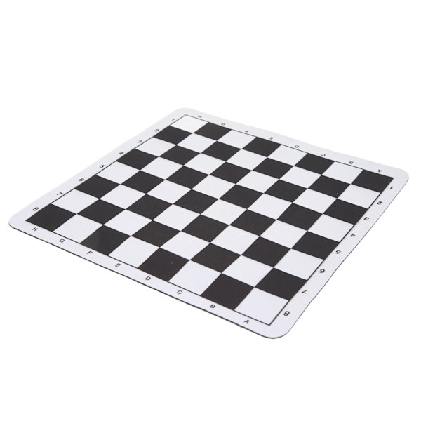 Bärbart schackbräde i PU-läder - tåligt och tvättbart - 24x23,6 cm