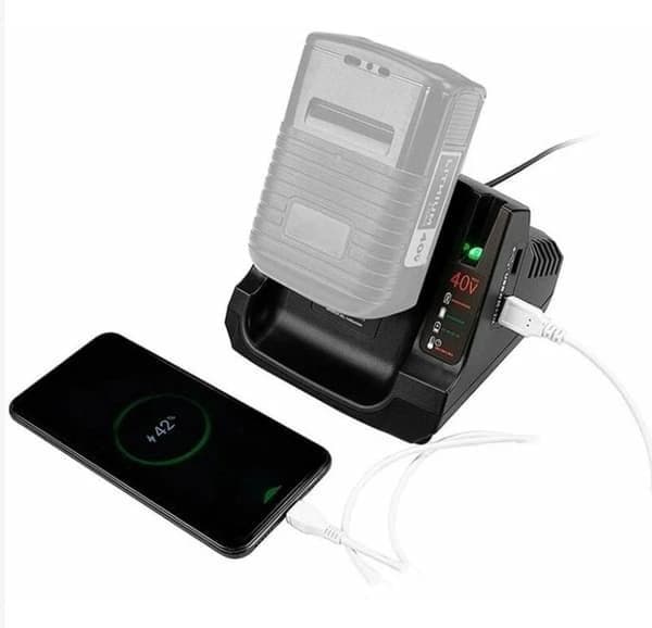 Passar Black & Decker LCS36 36V/40V batteriladdare, litium[SZ]