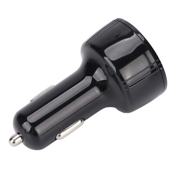 Billaddare 1 in 4 USB Ut QC3.0 Brandsäker Multiskydd Plug and Play Universal 12‑32V Svart