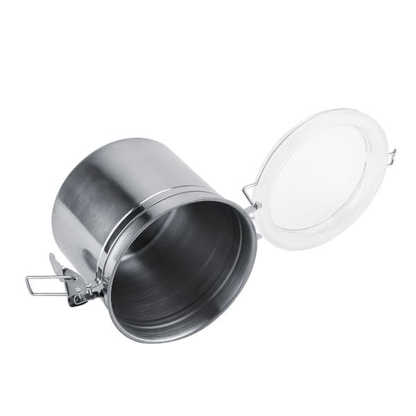 Vakuumforseglet kaffeoppbevaringskrukke i rustfritt stål (1100 ml)
