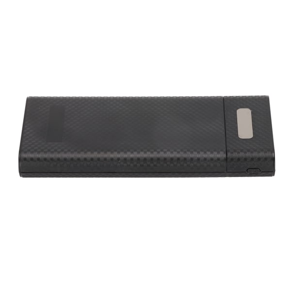 8x18650 DIY Power Bank 2 USB lähtö 10 W case, jossa LCD-näyttö ja Micro Type C -tuloportti