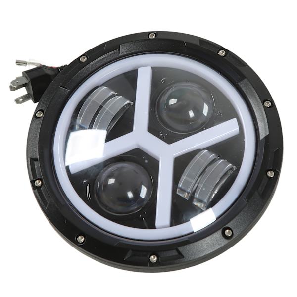 Motorcykel LED-strålkastare - Vattentät, 2000LM, Universal Fit, Vit Gul belysning