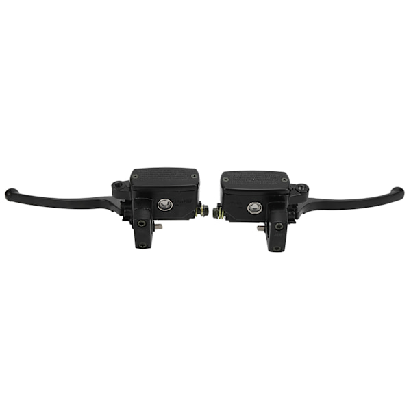 Svart motorsykkel hydraulisk bremsekoplingsspak for 1-toms styre